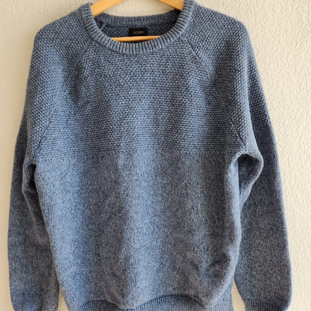 Blue JCrew Sweater